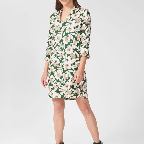 Hobbs London Marea Floral Tunic Dress, Size 12 - Picture 2 of 15